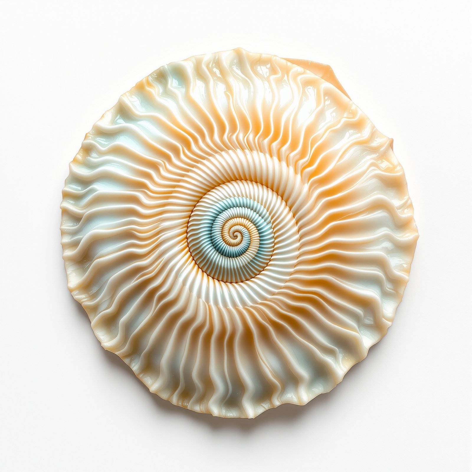 Espiral Fibonacci Turbinella Pyrum